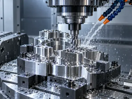 CNC obrada preciznog metalnog dijela