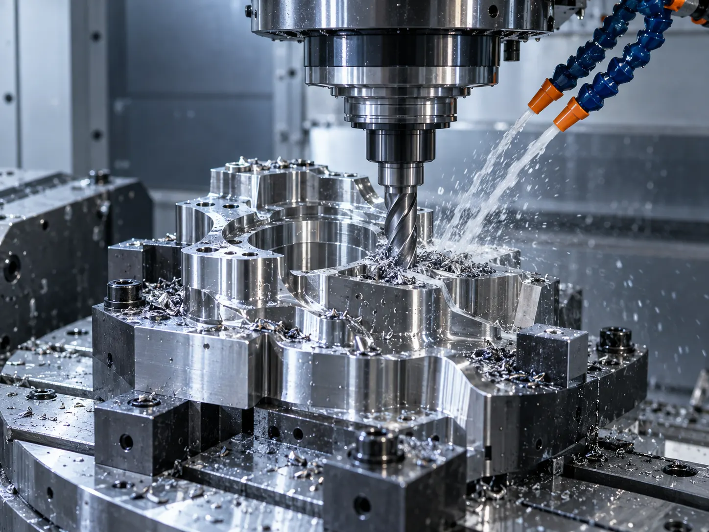CNC obrada preciznog metalnog dijela