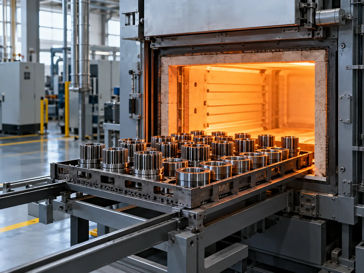 Termička obrada metalnih komponenti u industrijskoj peći